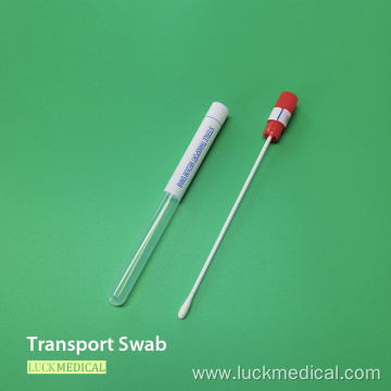 Plastic Transport Swab with Tube with Viscose Tip